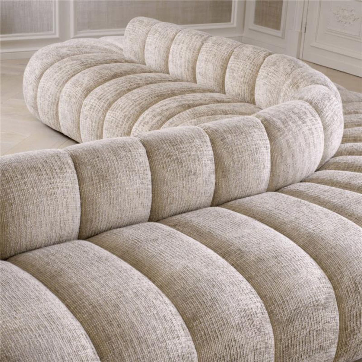 Eichholtz Sofa Alison offers an unparalleled lounging experience. Sofa Alison Crafted by Eichholtz this sofa pairs refined design
