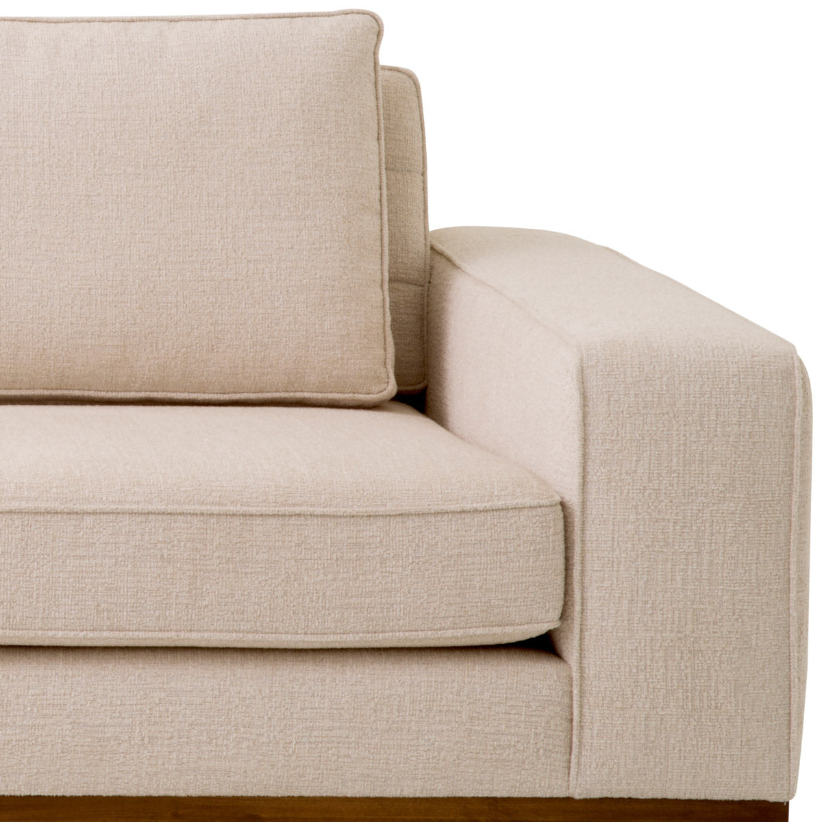 Eichholtz Sofa Aurora S interior. Dimensions W 93.0" D 43.5" H 31.5" Expertly made for enduring style and everyday