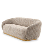 Eichholtz Sofa Brice beige and a brushed brass base. Sofa Brice Crafted by Eichholtz this sofa pairs refined