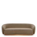 Eichholtz Sofa Brice space. Designed with comfort in mind, this curved couch blends cozy seating with a modern