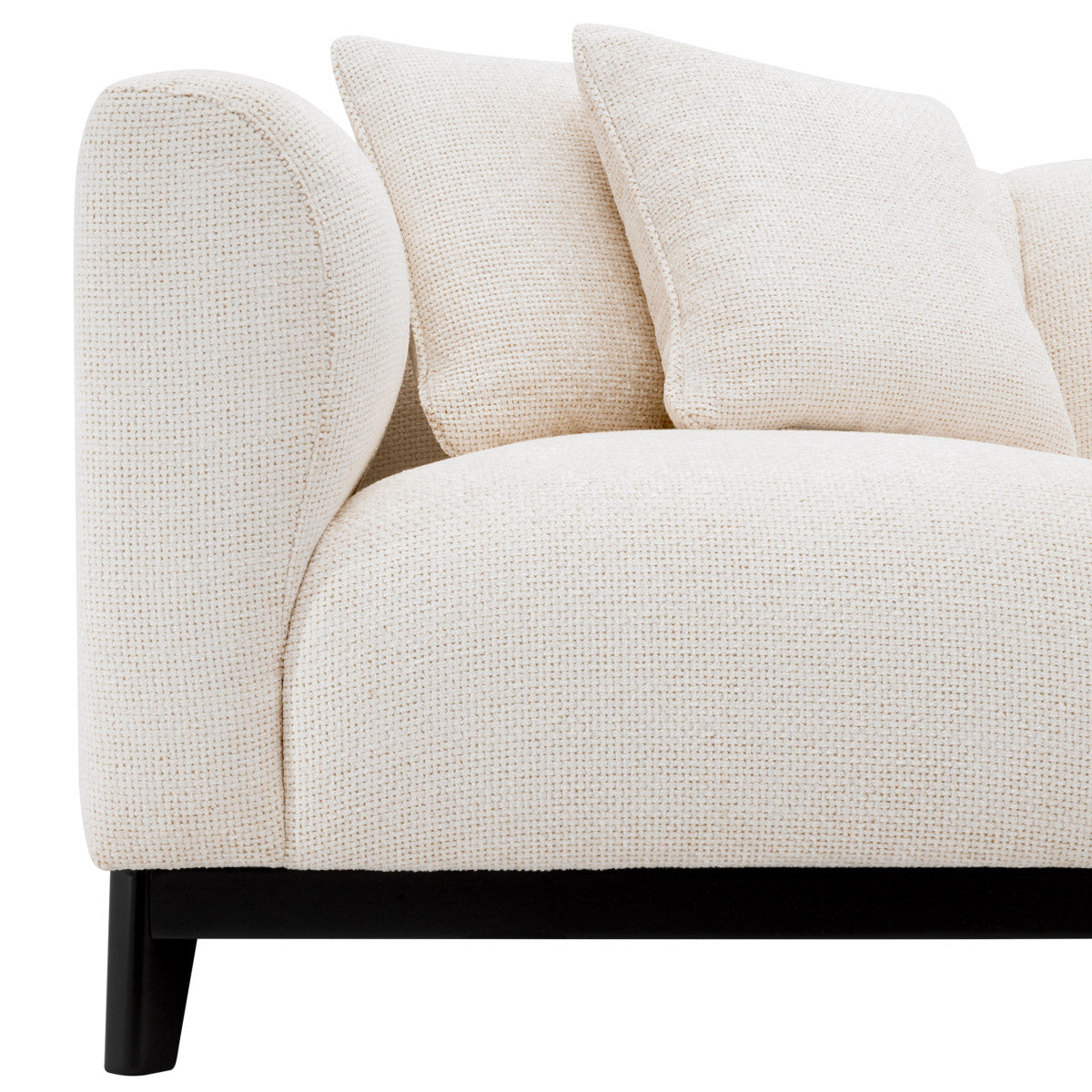 Eichholtz Sofa Corso Lounge right luxury interior. Dimensions W 91.5" D 64.0" H 36.5" Expertly made for enduring style and