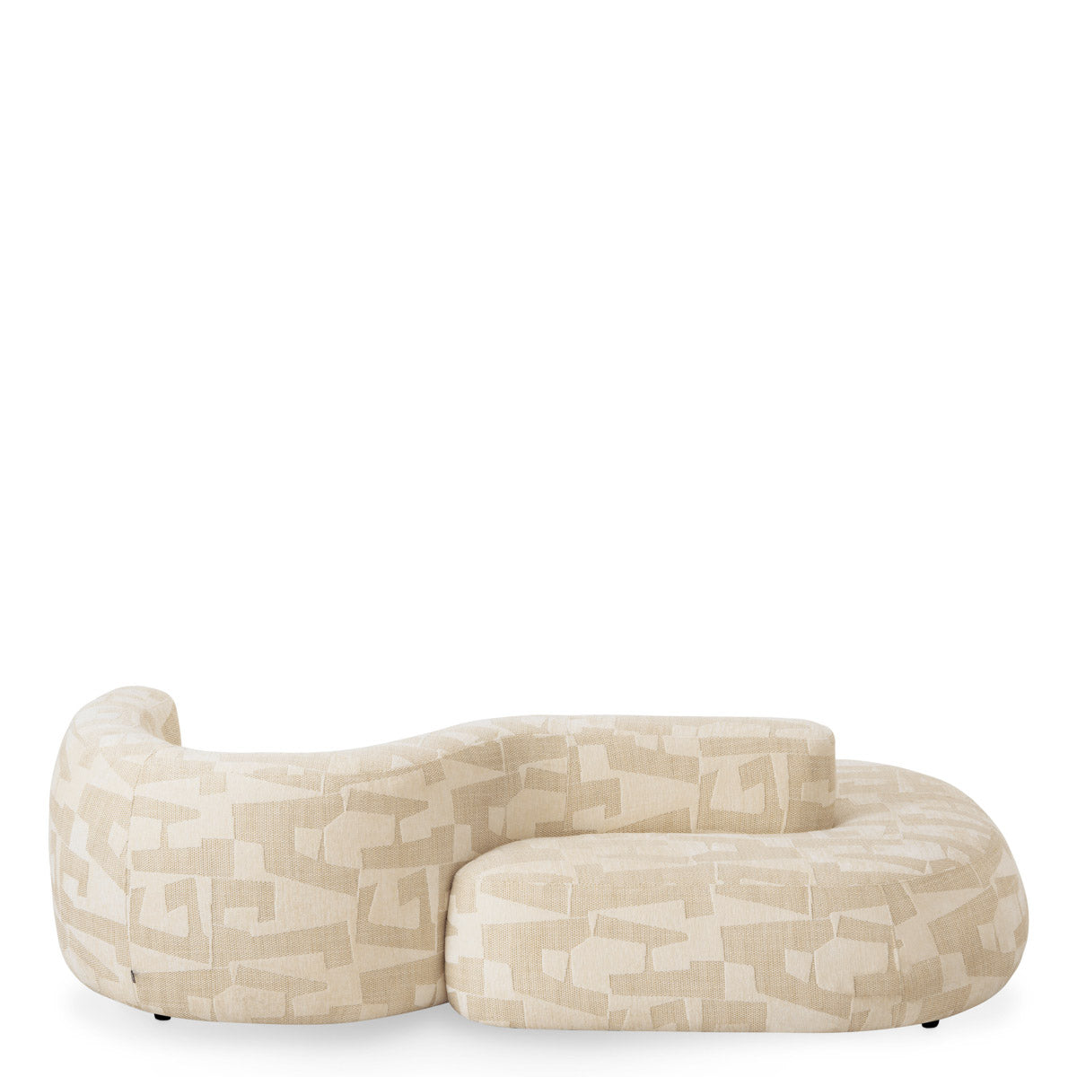Eichholtz Sofa Julita Julita Sofa in Brooklyn sand. This exclusive piece from the iconic furniture brand features a