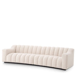 Eichholtz Sofa Kelly L Upholstered in cream-coloured bouclé, Sofa Kelly will bring lots of charm and warmth to your