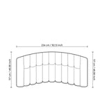 Eichholtz Sofa Kelly S by Eichholtz this sofa pairs refined design with elevated materials for a statement in any