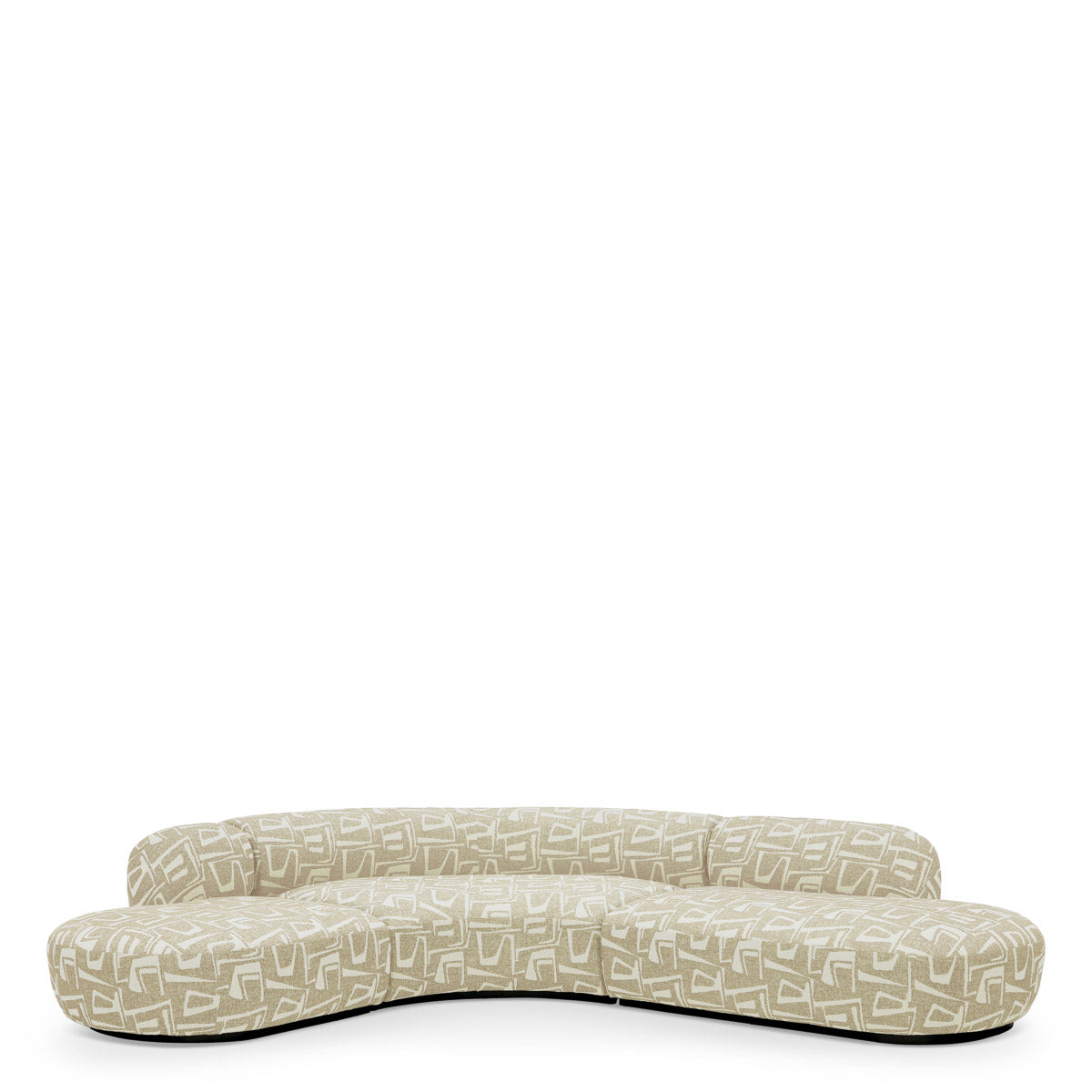 Eichholtz Sofa Björn L and comfort. This generously upholstered sofa features an organic, sculptural form and a neutral cream