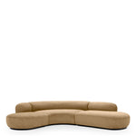 Eichholtz Sofa Björn L a warm honey tone and designed with natural curves, this sumptuous sofa adds versatility and