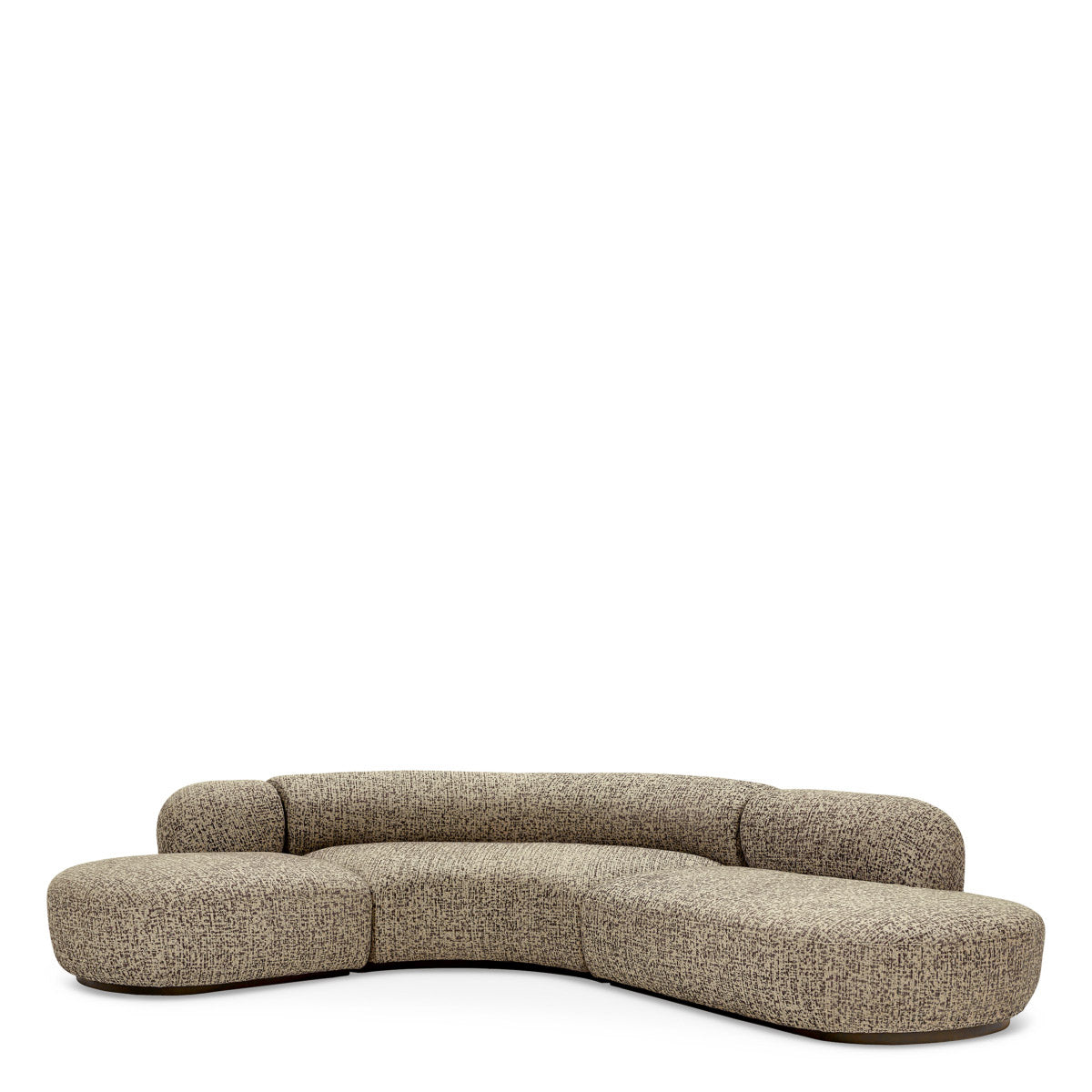 Eichholtz Sofa Björn L Enjoy the rich comfort and the striking boomerang-like design of Sofa Björn. Organic in shape