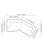 Eichholtz Sofa Malaga L a unique form that makes it incredibly comfortable and easy to integrate with any décor.