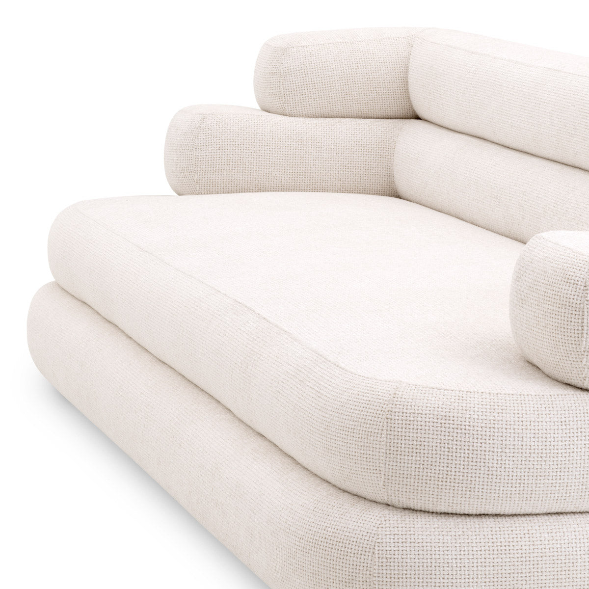 Eichholtz Sofa Malaga S luxury interior. Dimensions W 86.5" D 36.0" H 27.0" Expertly made for enduring style and