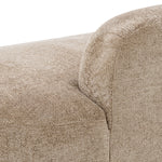 Eichholtz Sofa Björn S Upholstered in Lyssa Sand with a sleek black wooden base, all you need to do