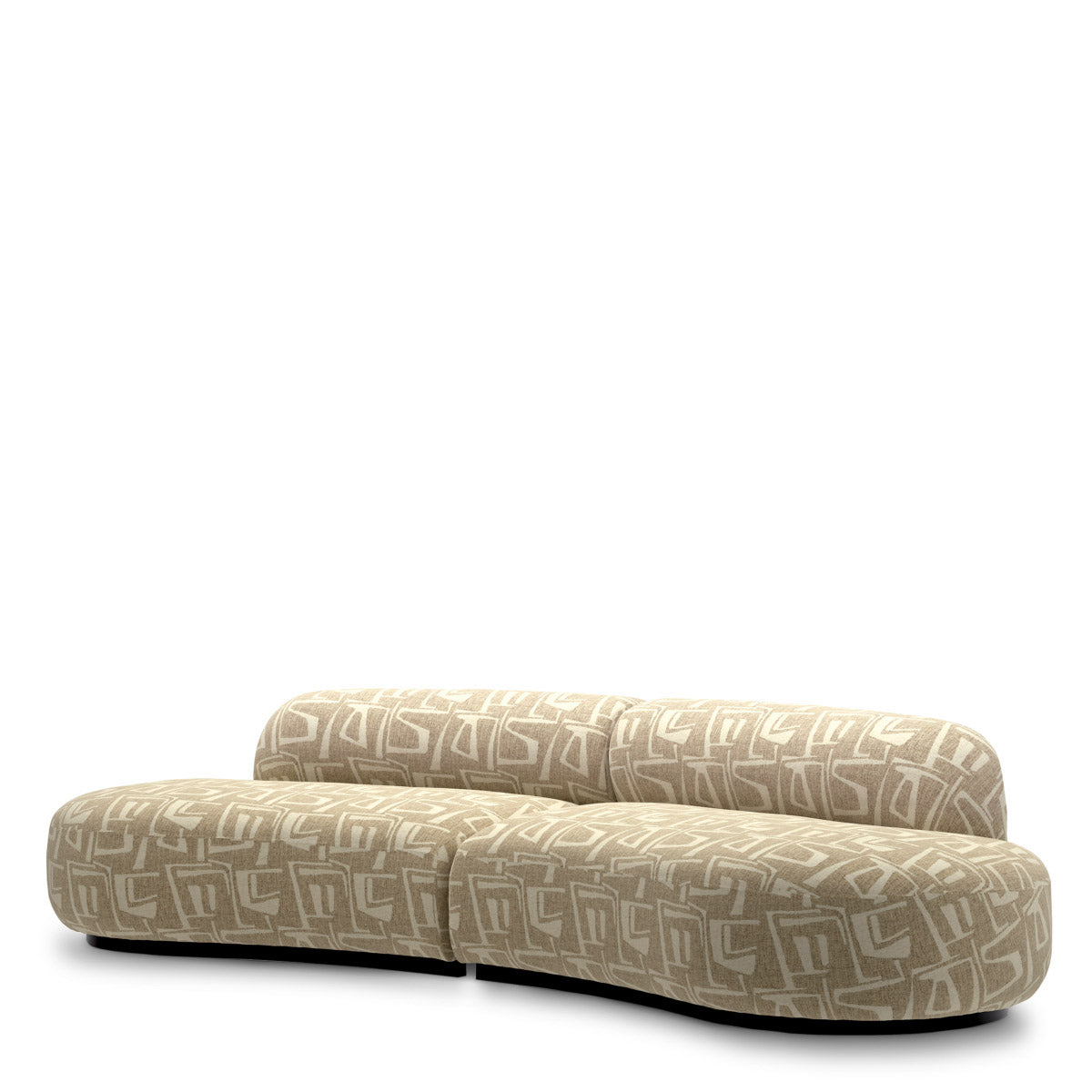 Eichholtz Sofa Björn S "Sofa Björn S Davenport light brown showcases a refined, contemporary profile wrapped in light brown