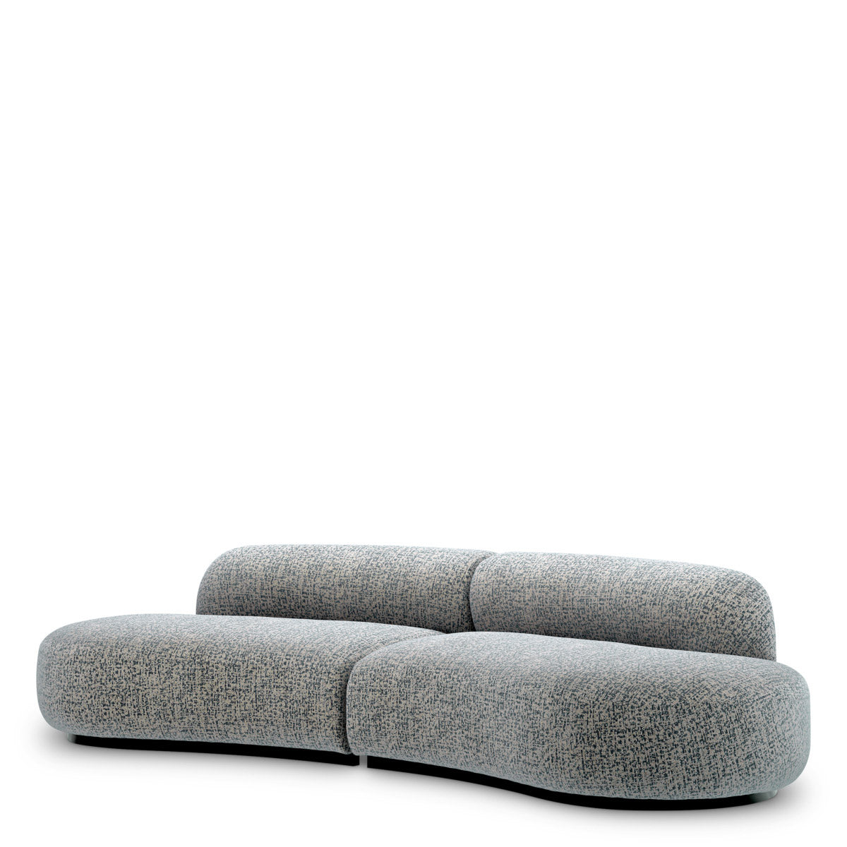 Eichholtz Sofa Björn S "Embracing a modern yet timeless design, Sofa Björn S Montclair blue is wrapped in a