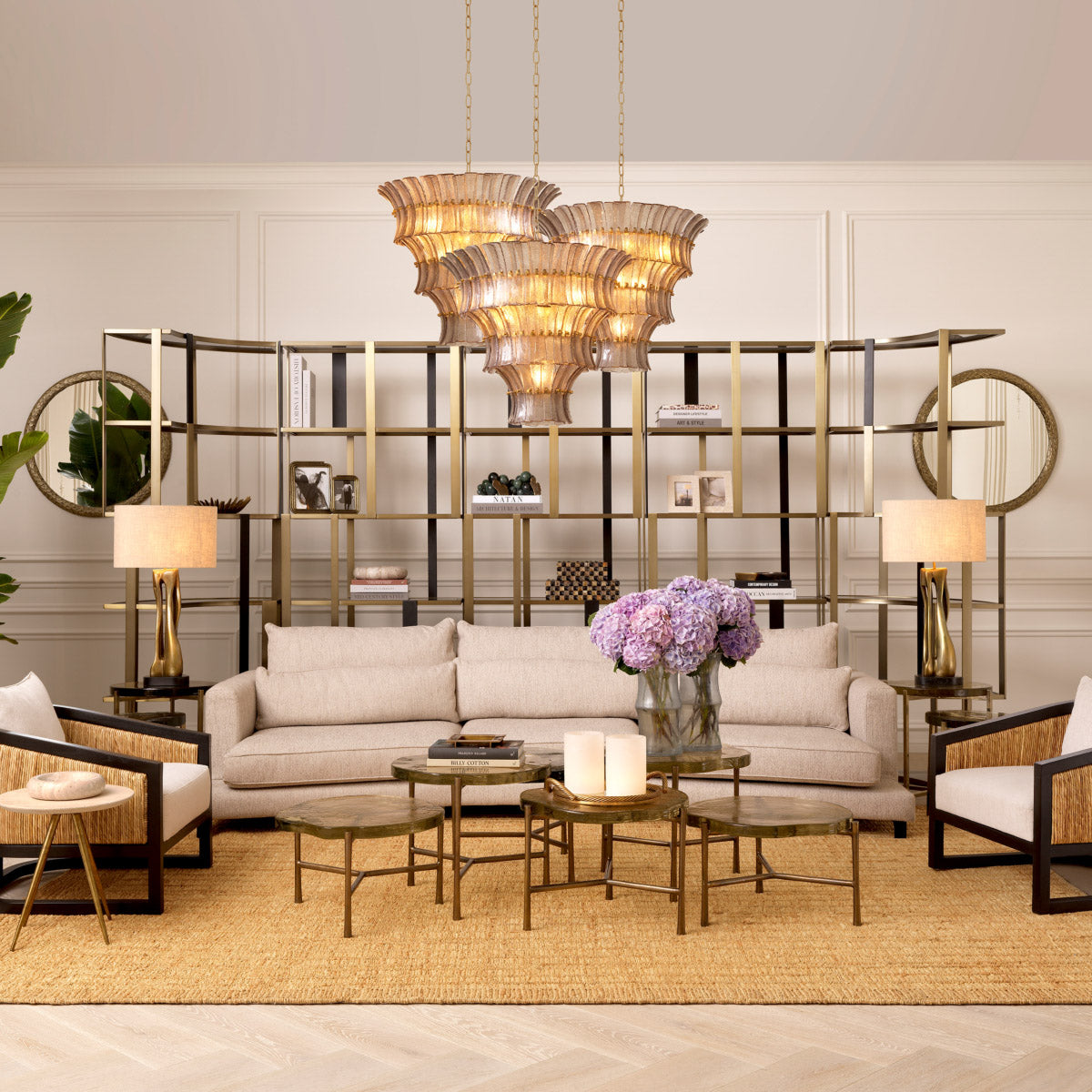 Eichholtz Sofa Savarana modern appeal, making it a perfect addition to your space. Elevate your interior with the