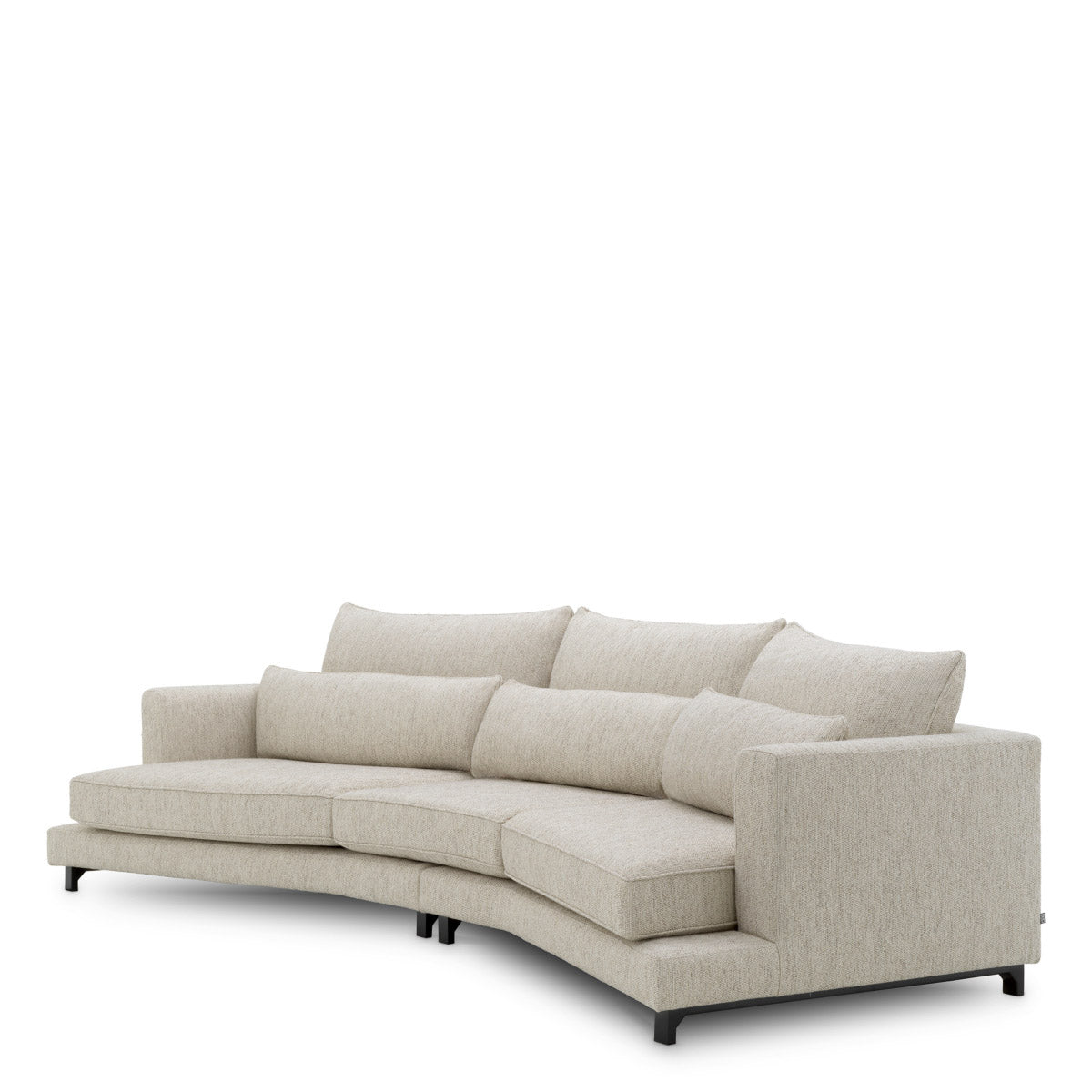 Eichholtz Sofa Savarana in any luxury interior. Dimensions W 126.0" D 49.0" H 25.5" Expertly made for enduring