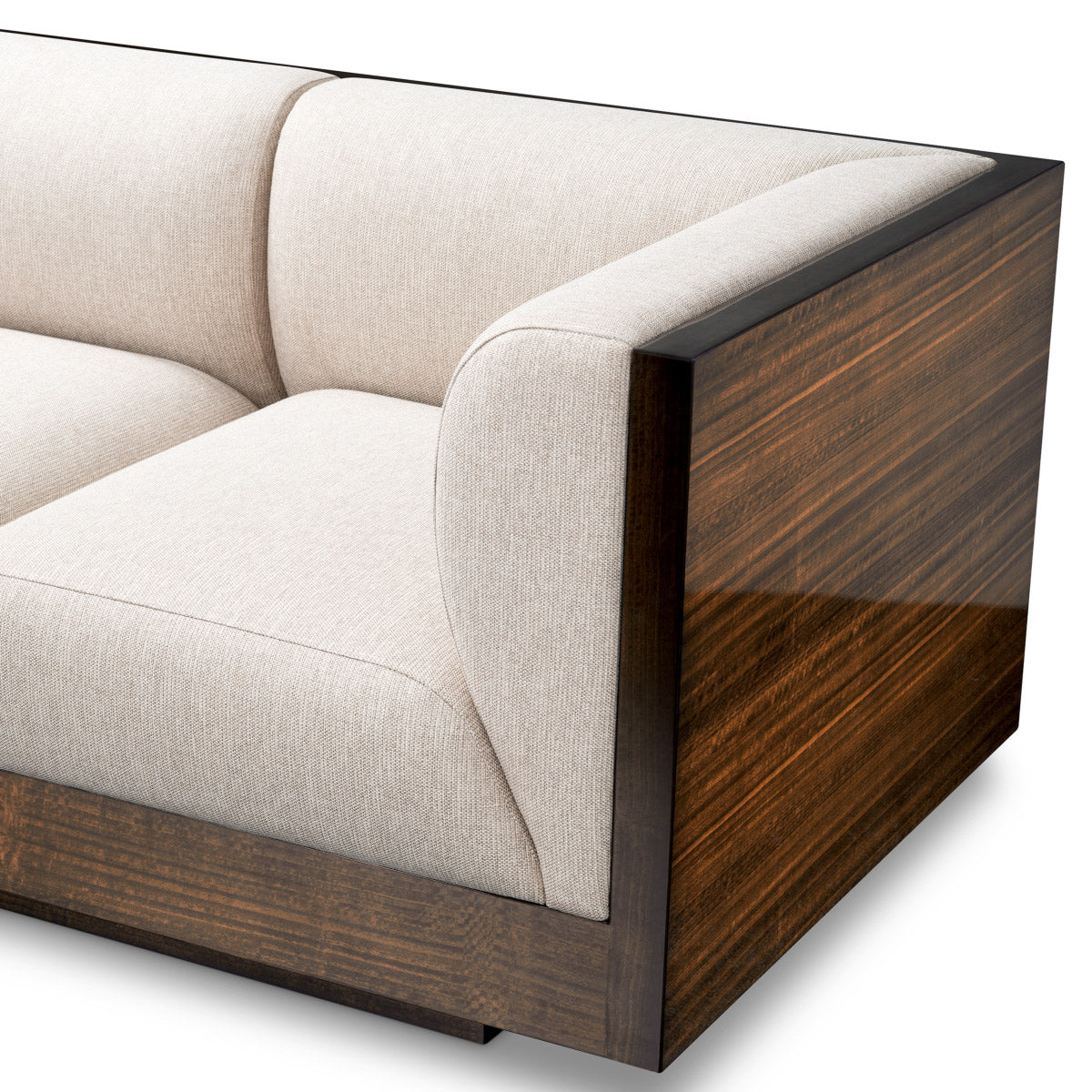 Eichholtz Sofa Sebastian Eichholtz this sofa pairs refined design with elevated materials for a statement in any luxury