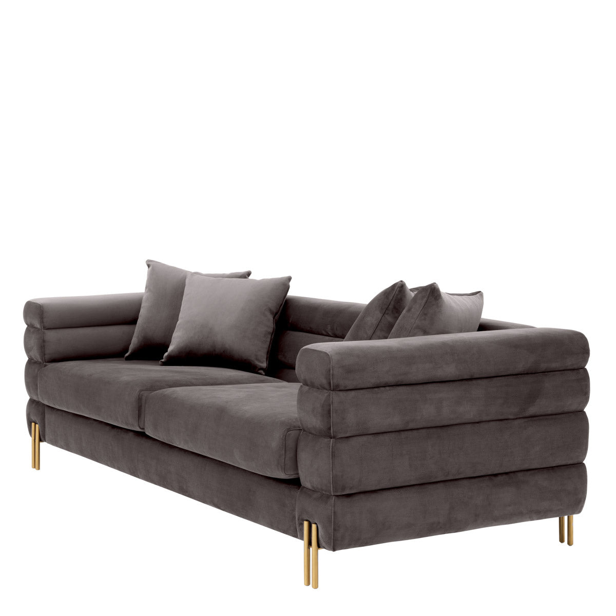 Eichholtz Sofa York from the 1930s that is characterised by soft curving forms and long horizontal lines. It