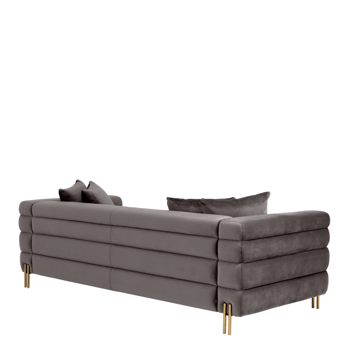 Eichholtz Sofa York comes with 4 square throw cushions. Sofa York Crafted by Eichholtz this sofa pairs refined