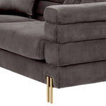 Eichholtz Sofa York design with elevated materials for a statement in any luxury interior. Dimensions W 90.5" D