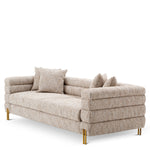 Eichholtz Sofa York lines. It comes with 4 square throw cushions. Sofa York Crafted by Eichholtz this sofa