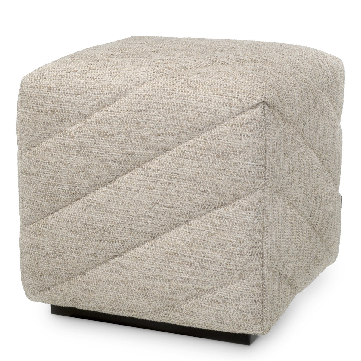 Eichholtz Stool Avellino Elevate your living space with the Eichholtz Avellino Stool, exuding sophistication in Splendor light grey.