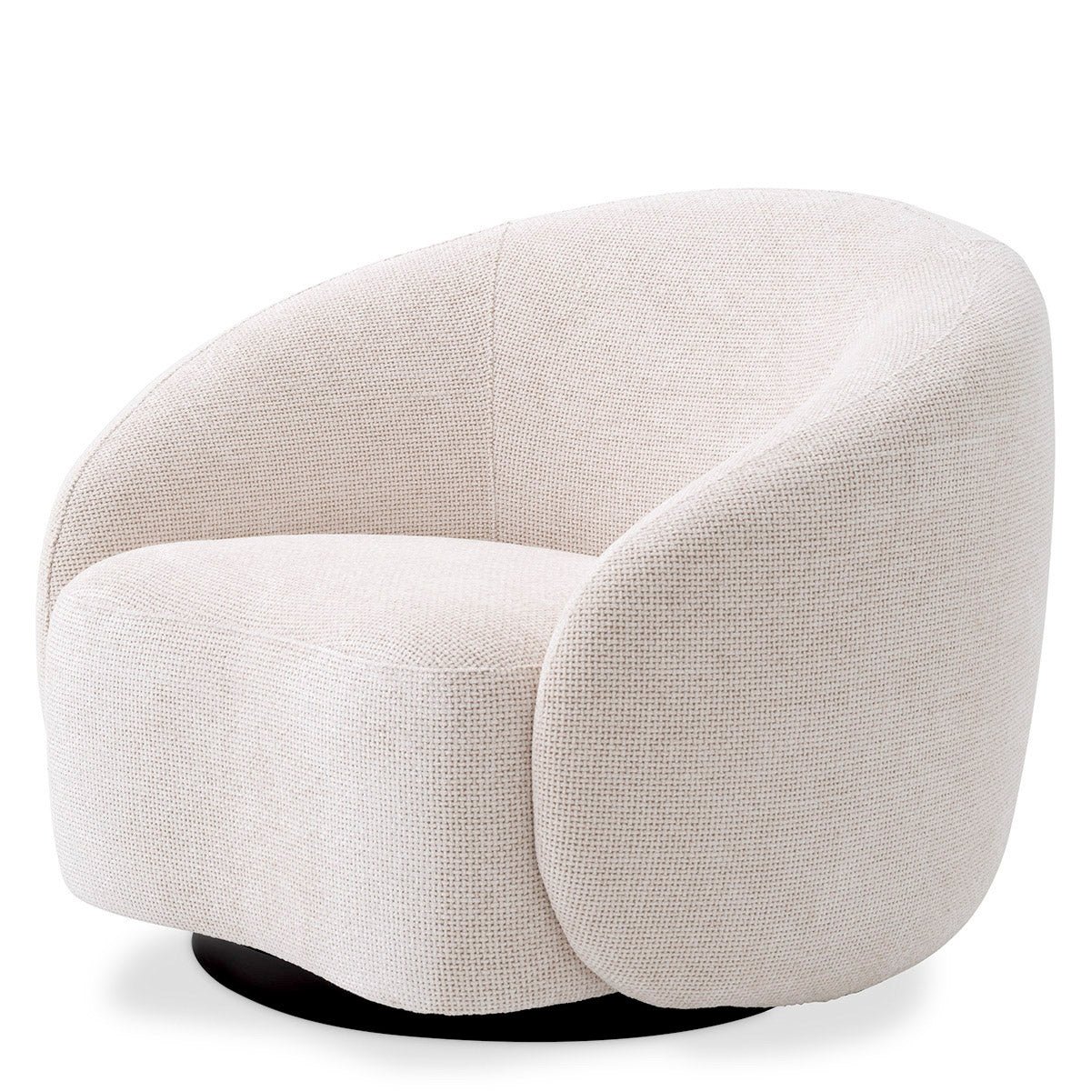 Eichholtz Swivel Chair Amore Enjoy the soft embrace of the Amore Swivel Chair. Upholstered in the lush fabric Lyssa