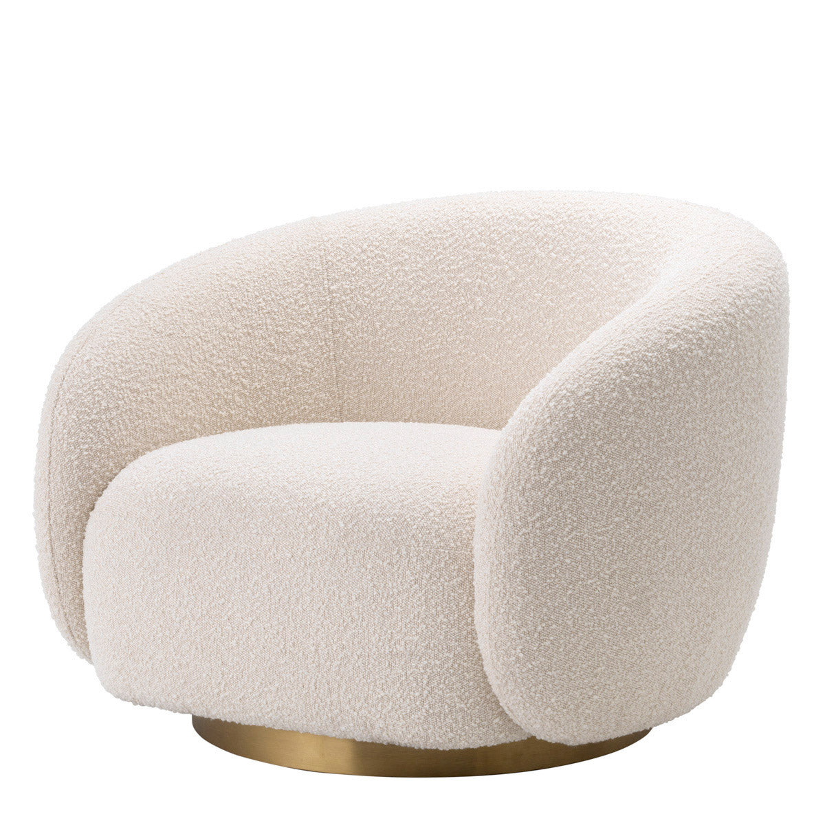 Eichholtz Swivel Chair Brice Swivel and relax to your heart's content on the Brice Chair, an ideal addition to
