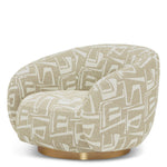Swivel Chair Brice - Davenport Light Gray