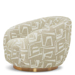 Swivel Chair Brice - Davenport Light Gray