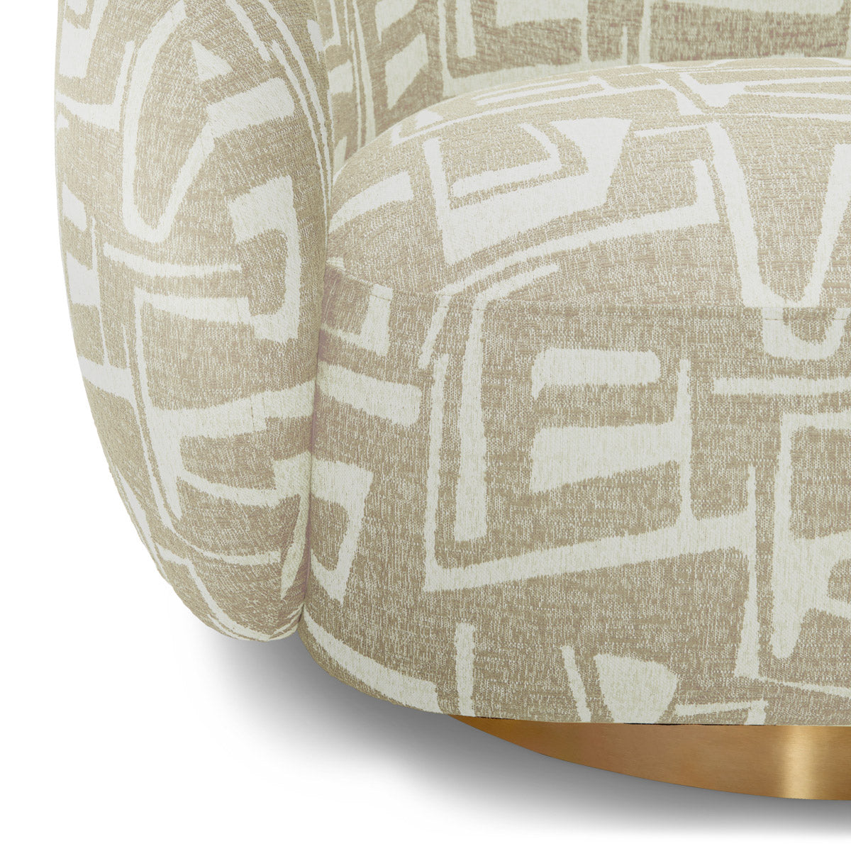 Swivel Chair Brice - Davenport Light Gray