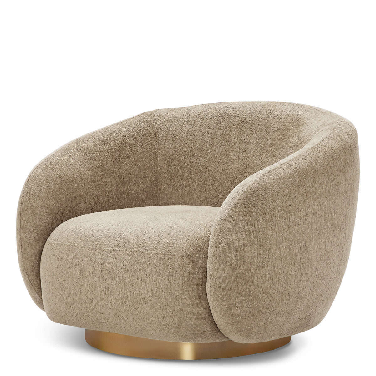 Eichholtz Swivel Chair Brice Swivel and relax to your heart's content in Chair Brice, an ideal addition to your
