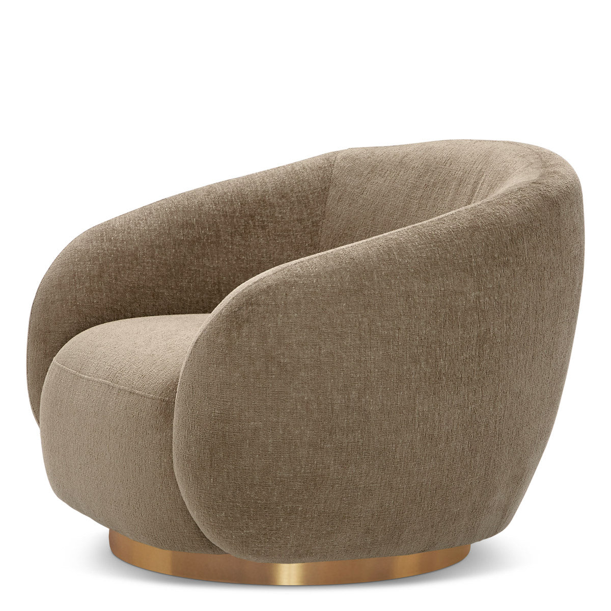 Swivel Chair Brice - Stratfort Warm Gray