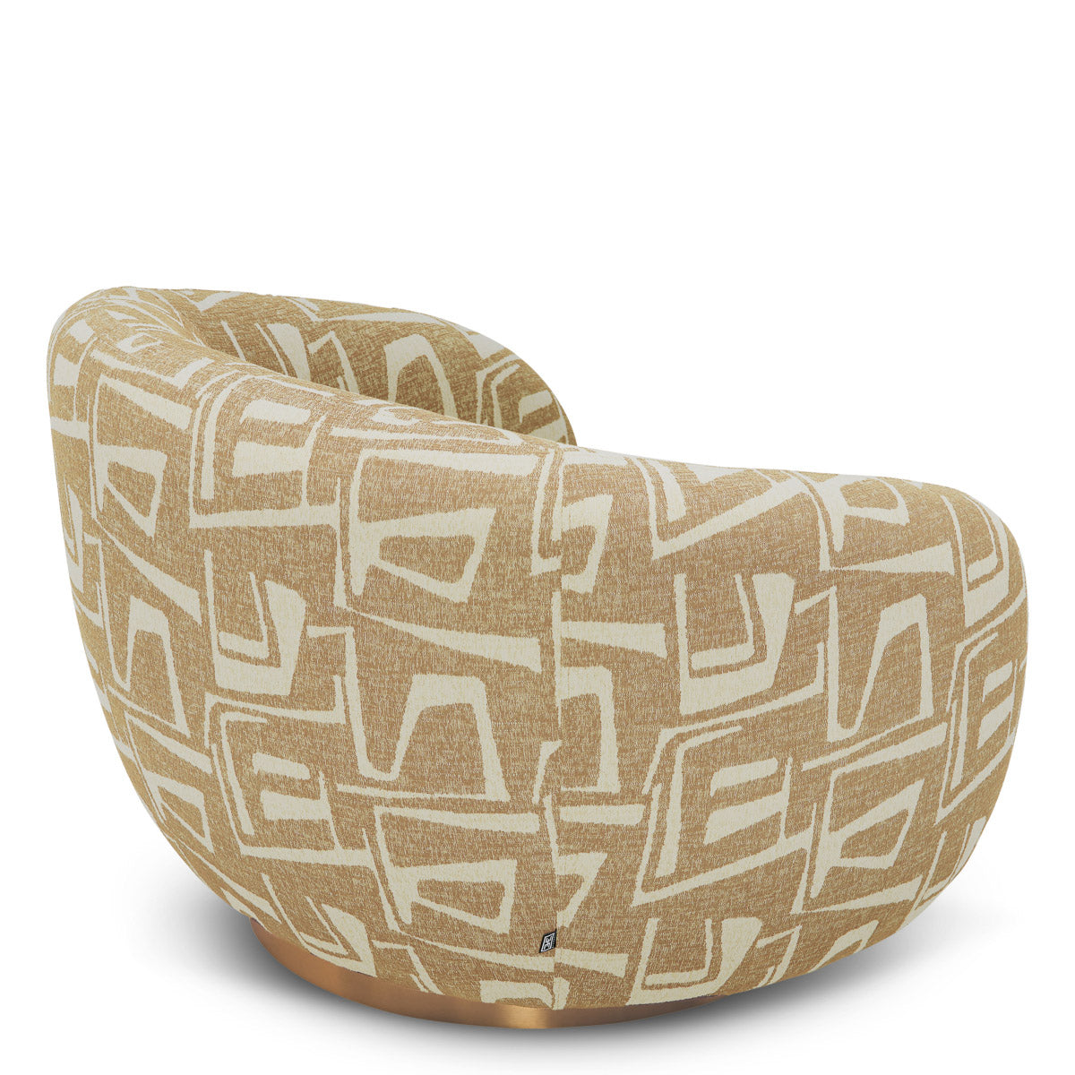 Swivel Chair Brice - Davenport Light Brown