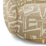 Swivel Chair Brice - Davenport Light Brown