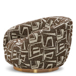 Swivel Chair Brice - Davenport Dark Brown