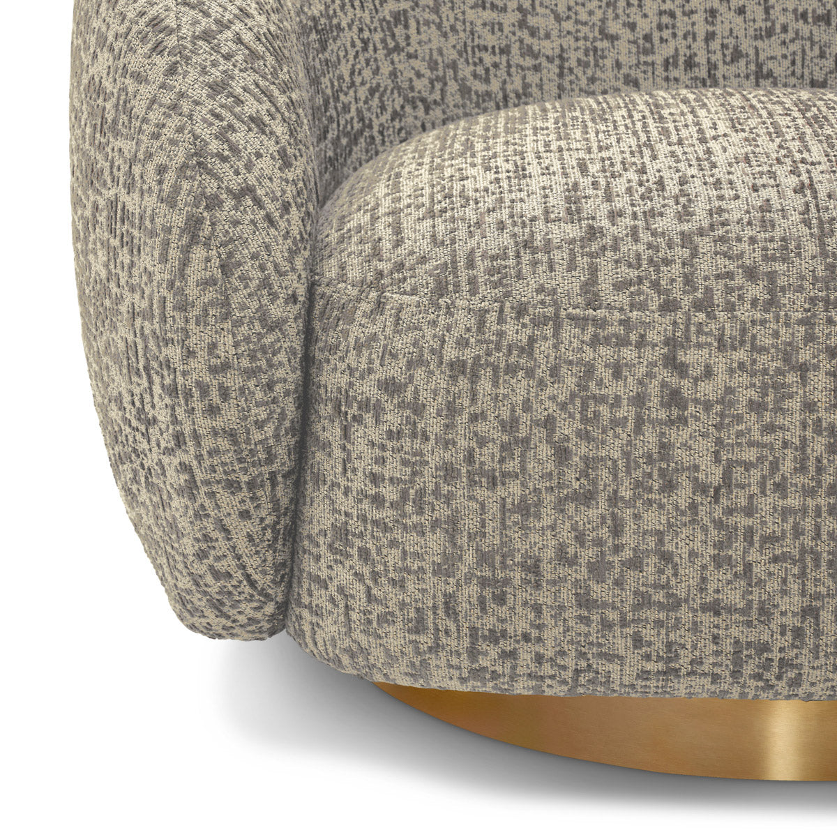 Swivel Chair Brice - Montclair Warm Gray