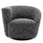Eichholtz Swivel Chair Colin left both the aesthetic and the atmosphere of your space. Upholstered in Cambon black, it sits