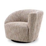 Eichholtz Swivel Chair Colin right Standing out by its a-symmetric back-rest, Swivel Chair Colin right is bound to steal the