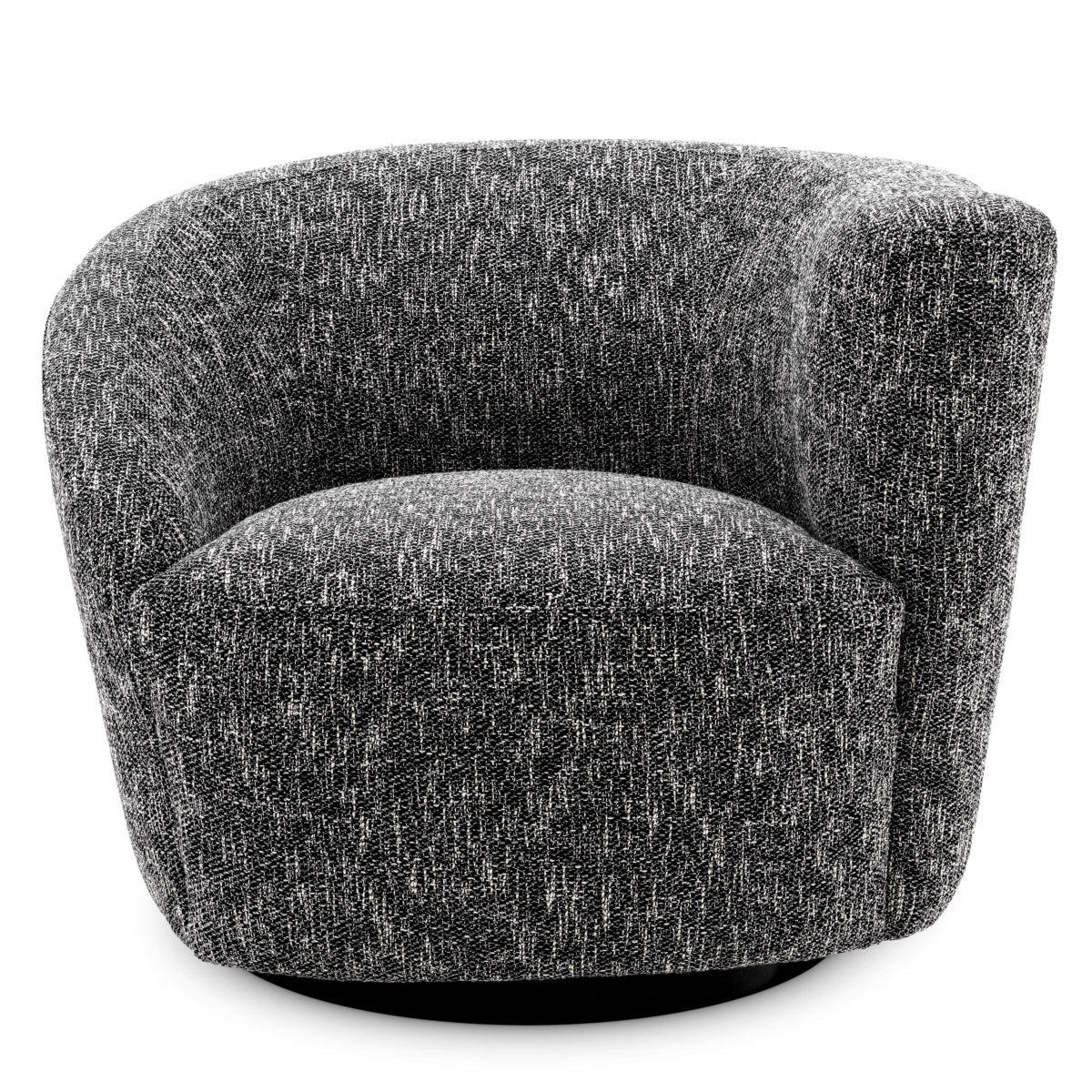 Eichholtz Swivel Chair Colin right both the aesthetic and the atmosphere of your space. Upholstered in Cambon black, it sits