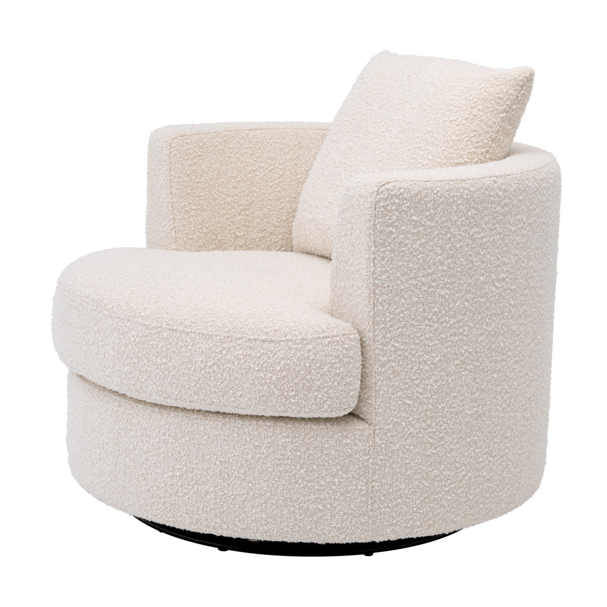 Eichholtz Swivel Chair Felix interior. Dimensions W 37.5" D 27.5" H 31.0" Expertly made for enduring style and everyday