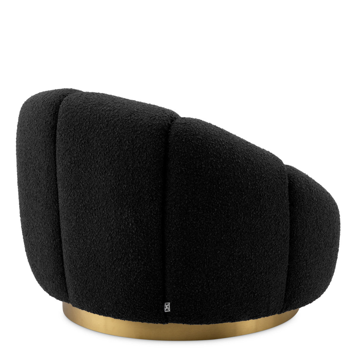 Eichholtz Swivel Chair Inger brass swivel base. Swivel Chair Inger Crafted by Eichholtz this armchair pairs refined design with