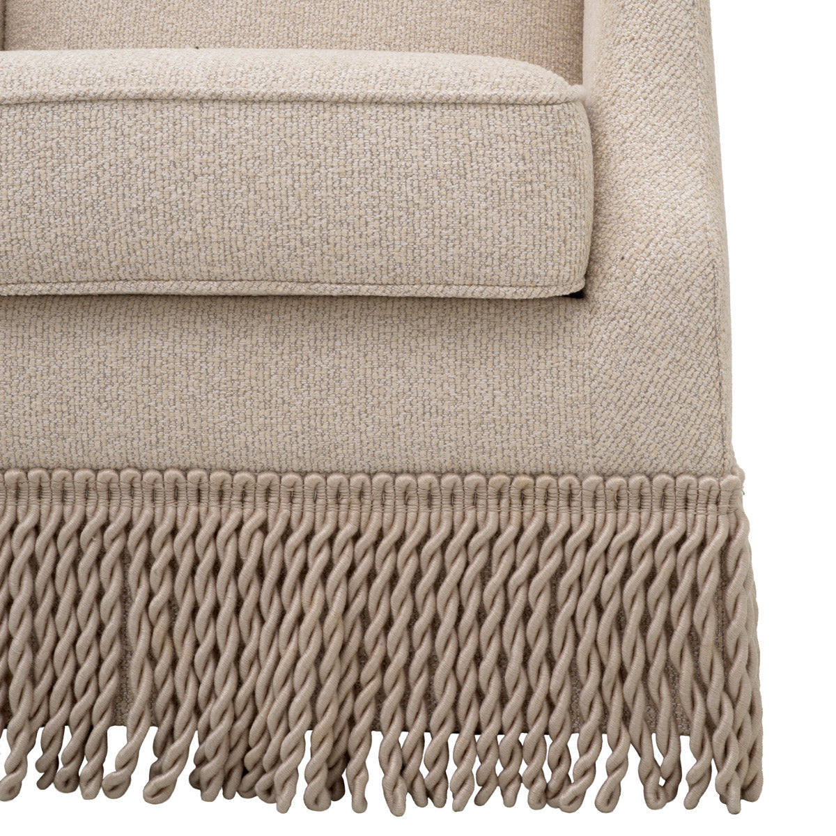 Eichholtz Swivel Chair Madison takes its design cues from the grandeur and color palette of the 1920s. Presented in