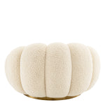 Eichholtz Swivel Chair Mello be a highly decorative addition to your lounge or bedroom. It is mounted on a