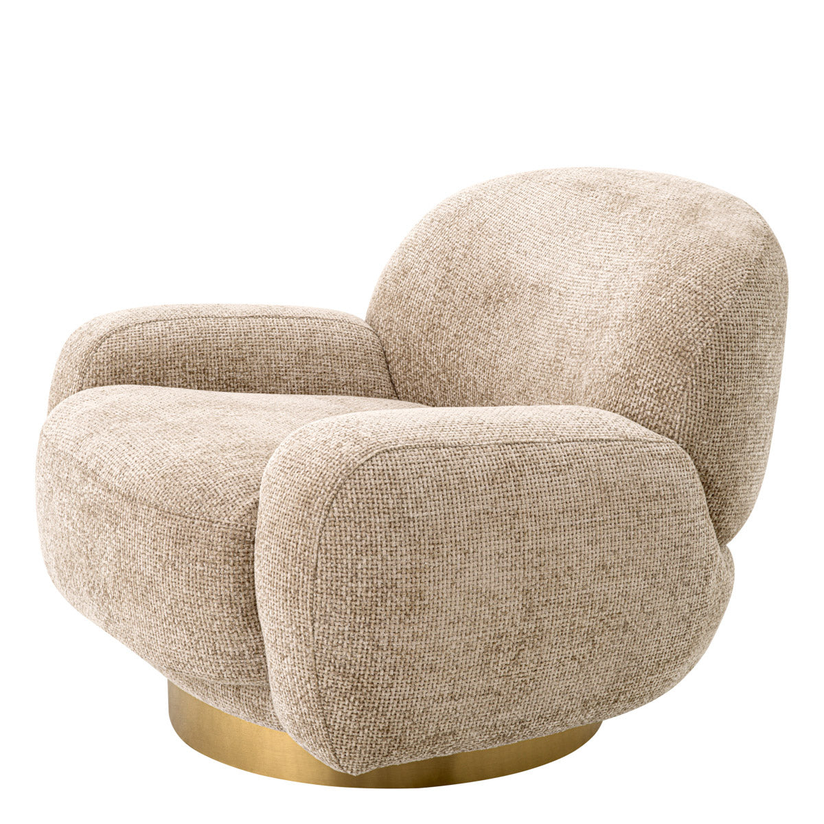 Eichholtz Swivel Chair Udine base, this chair is not only aesthetically pleasing but also perfect for relaxing. Swivel Chair