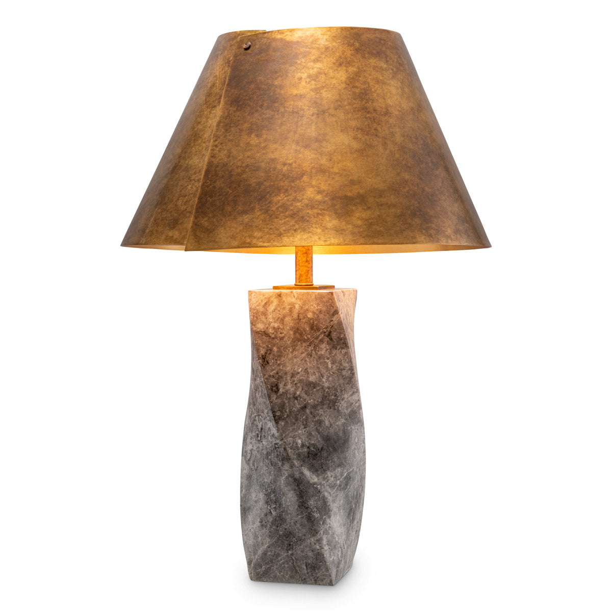 Eichholtz Table Lamp Camelia Discover the Table Lamp Camelia, featuring a luxurious solid grey marble base complemented by a