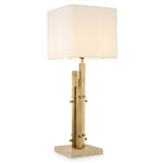 Eichholtz Table Lamp Destino unique design and vintage brass finish, seamlessly blending tradition with modernism for a timeless design.