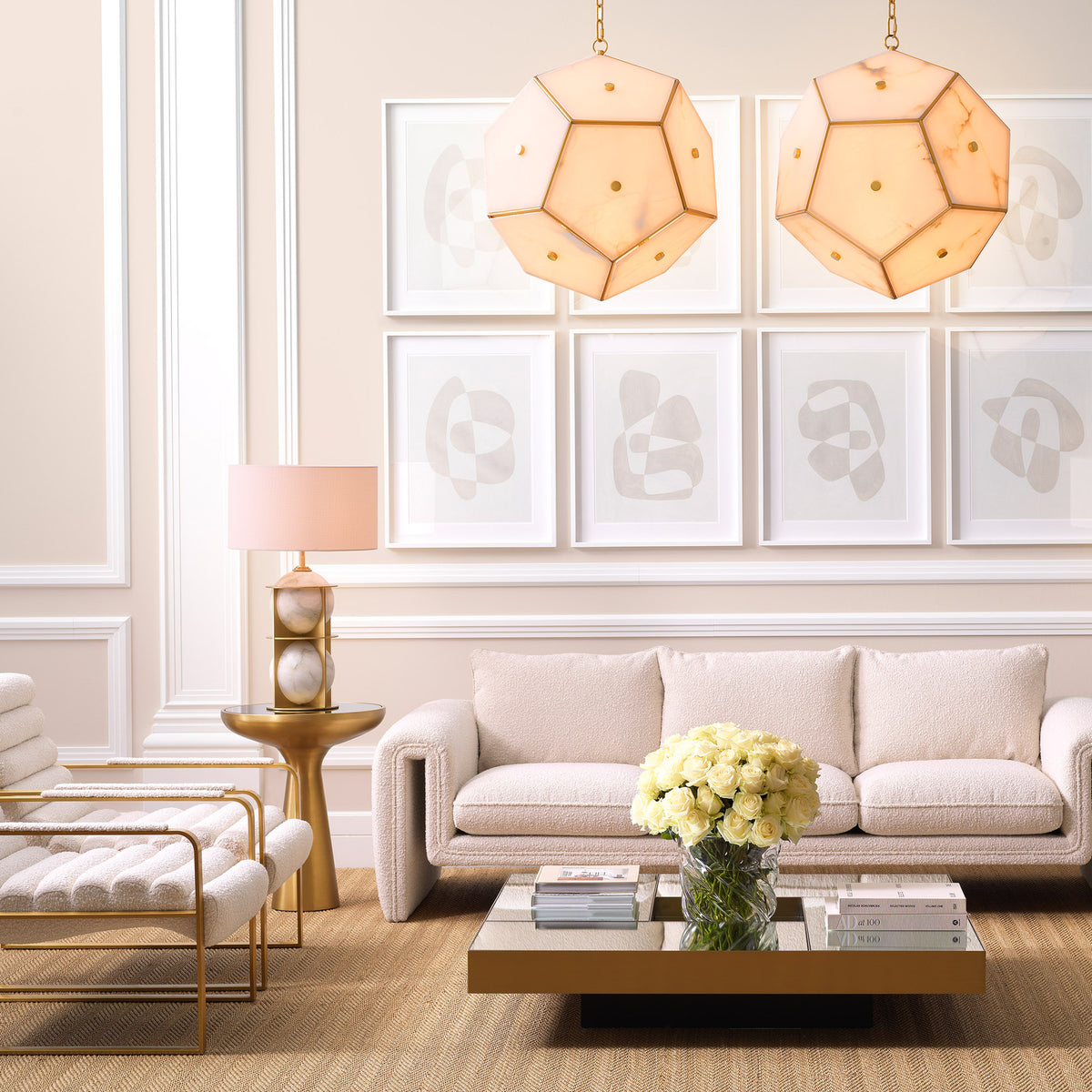 Eichholtz Table Lamp Eternity Eternity has a beautiful base that consists of an antique brass finish frame that encaptures