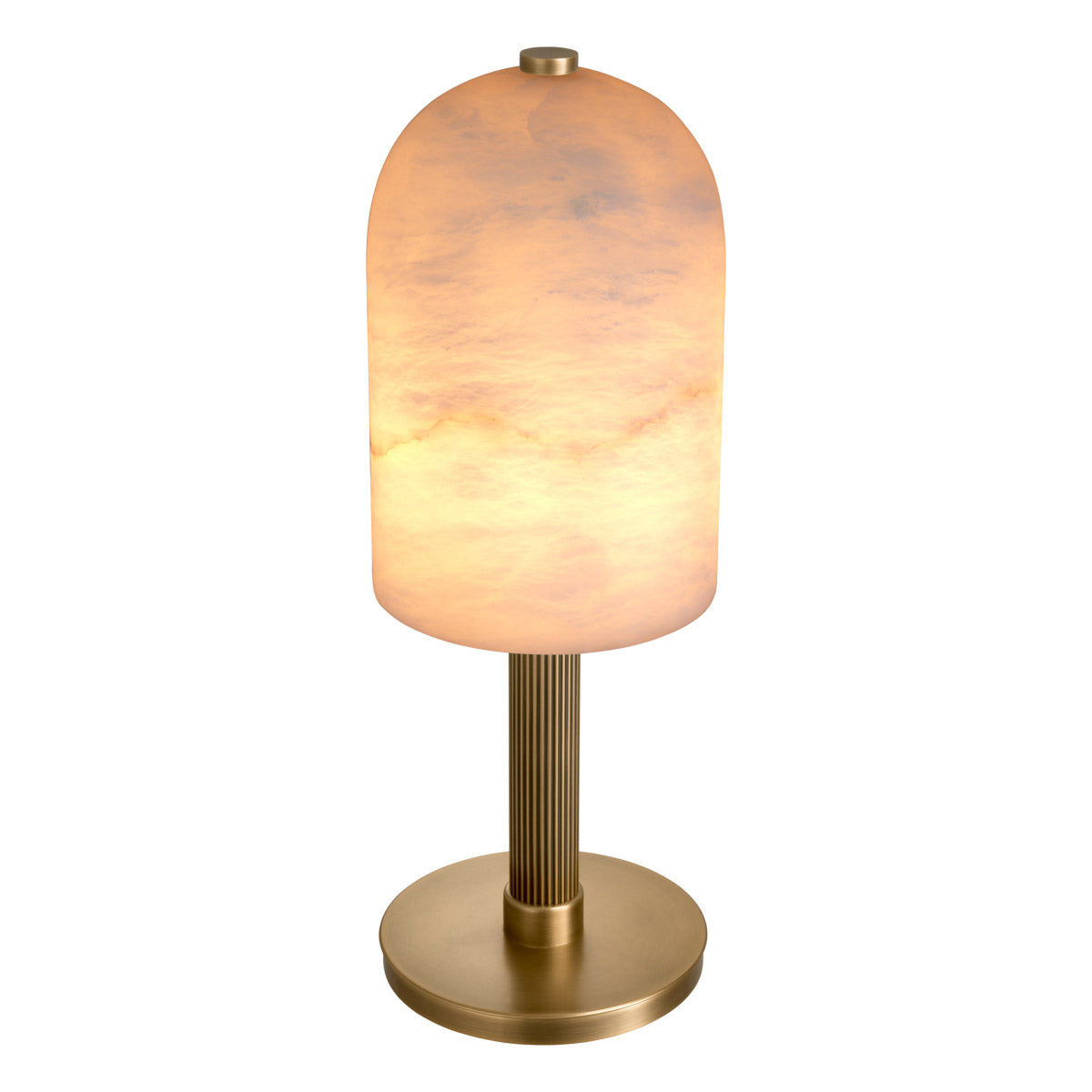 Eichholtz Table Lamp Kayla touch of timeless elegance to any room, while its ribbed column creates a sense of