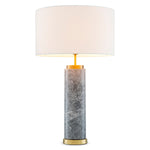 Eichholtz Table Lamp Lxry Table Lamp Lxry exudes sophistication. This lovely lamp has a cylindrical body of grey marble