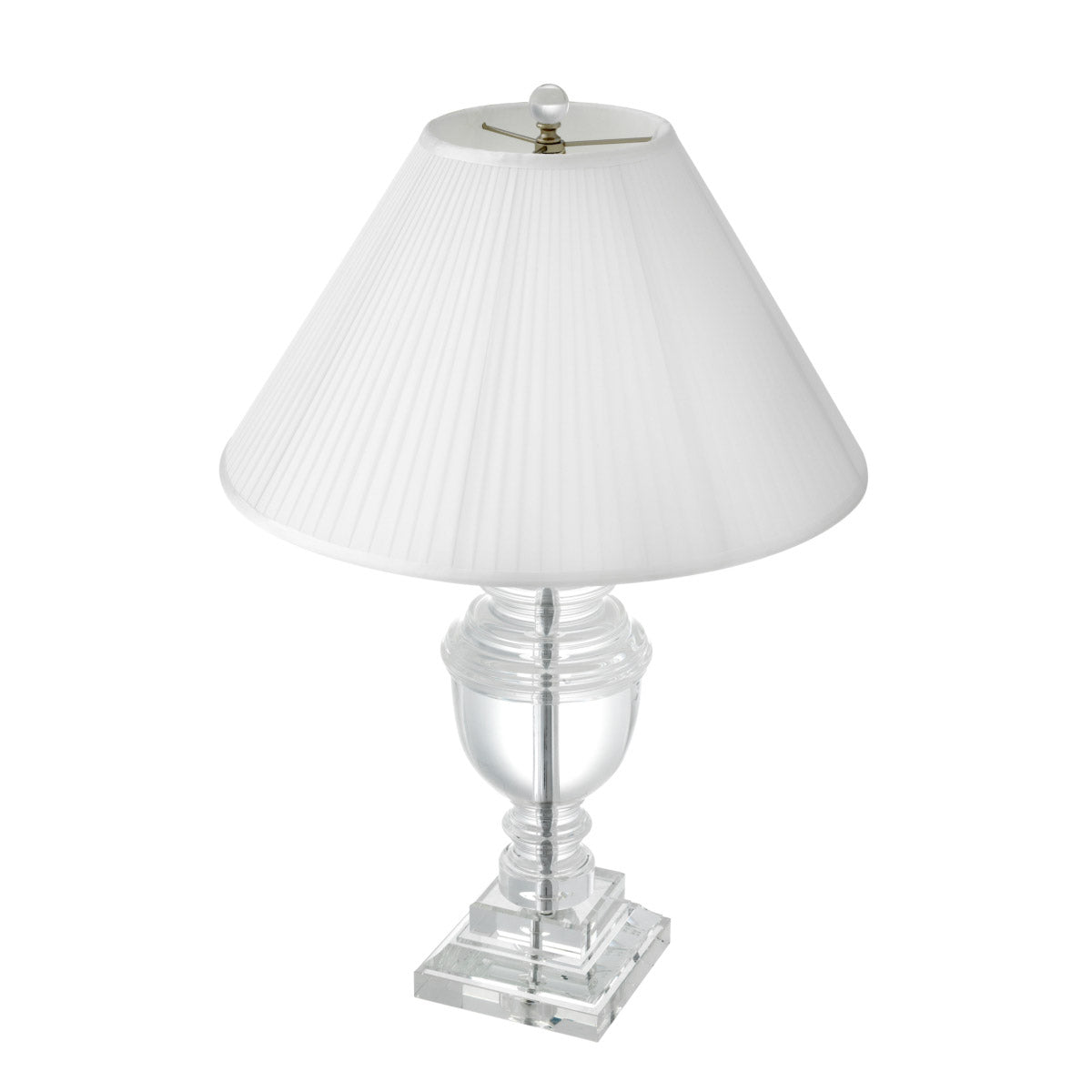 Eichholtz Table Lamp Noble exterior and visible nickel rod base creates a lovely mix of materials. It is supplied