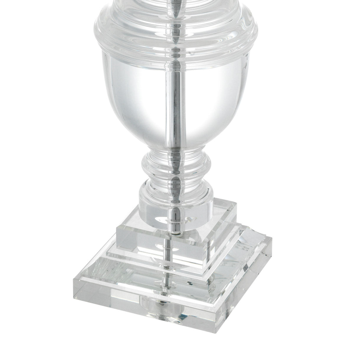 Eichholtz Table Lamp Noble with a pleated white lampshade. Table Lamp Noble Crafted by Eichholtz this table lamp pairs